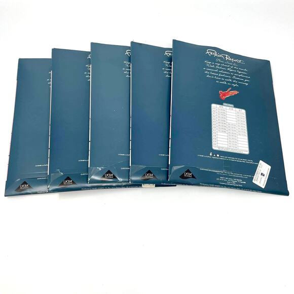 00s HANES FASHION REPORT Vintage Diamond Sparkle Sheer Hosiery - Picture 2 of 8